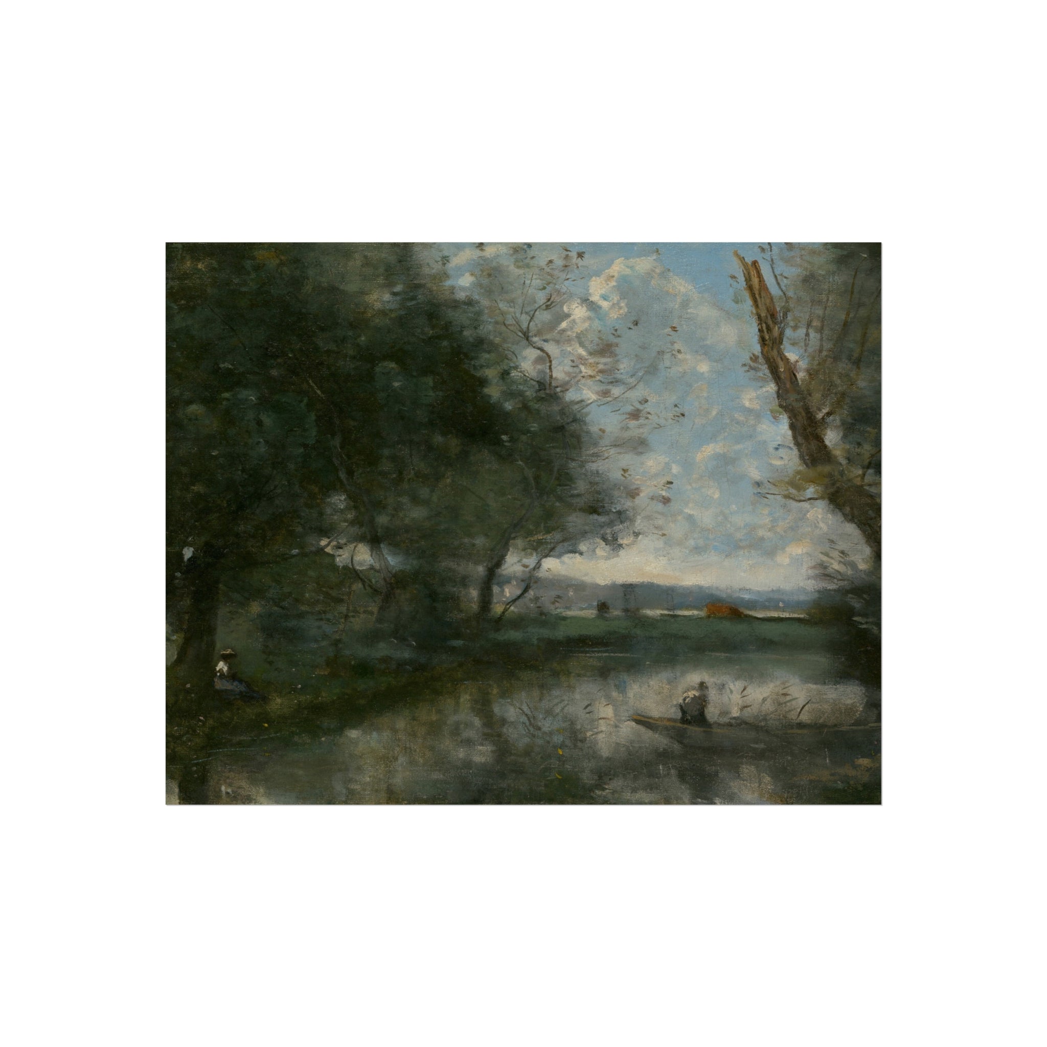 Jean Baptiste Camille Corot - Landscape | Fine Art Poster