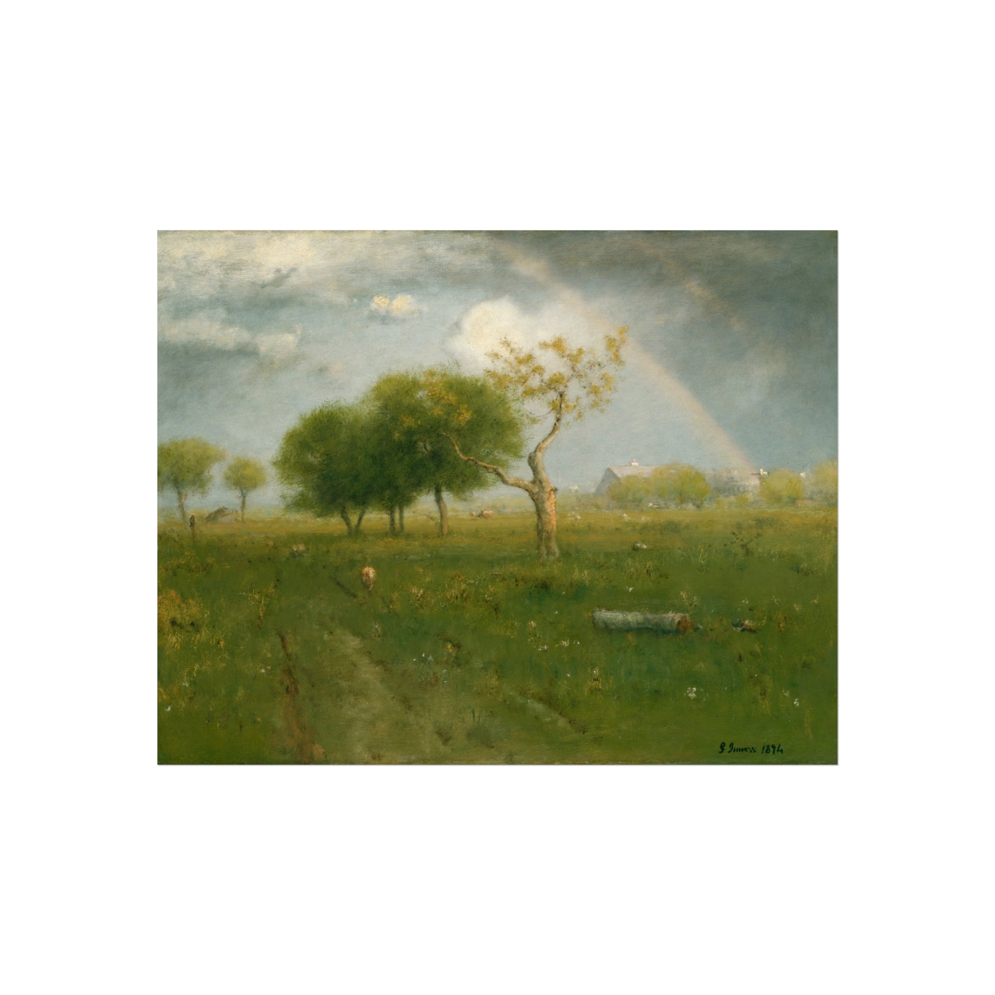 George Inness - After a Summer Shower | Fine Art Poster