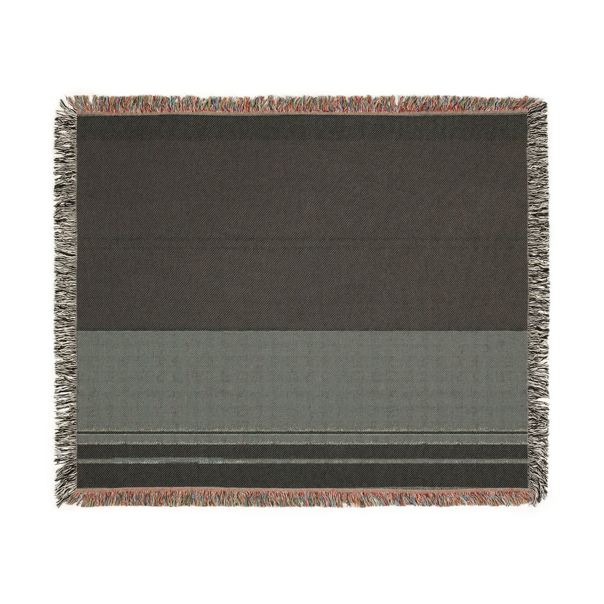Orchard Throw — Stone · Fig · Warm White