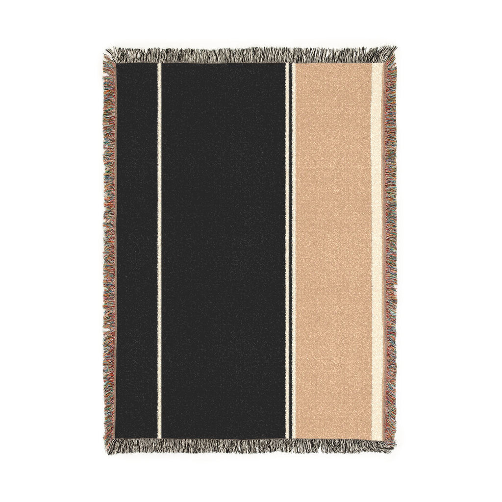 Ember Throw — Ink · Honey · Warm White