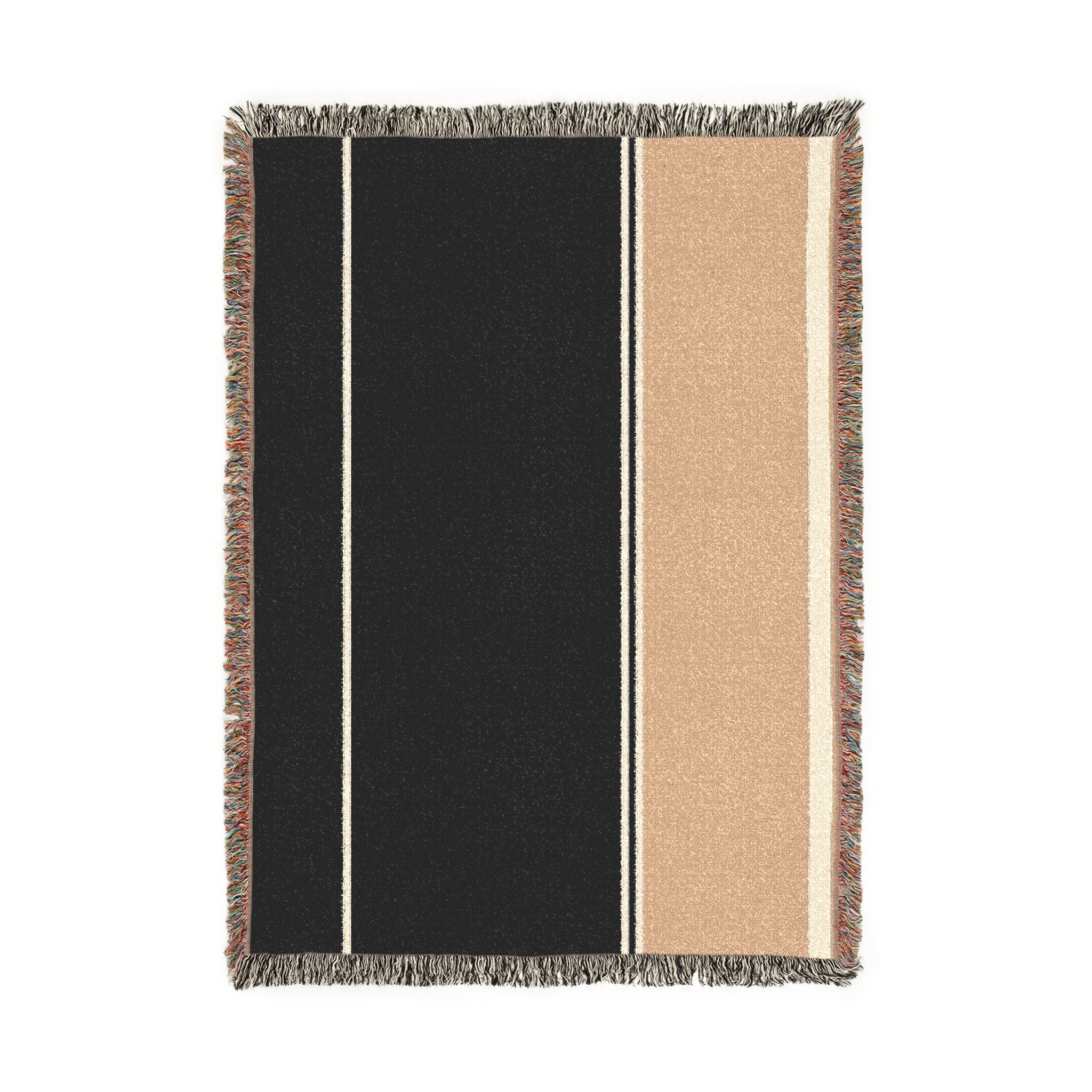 Ember Throw — Ink · Honey · Warm White