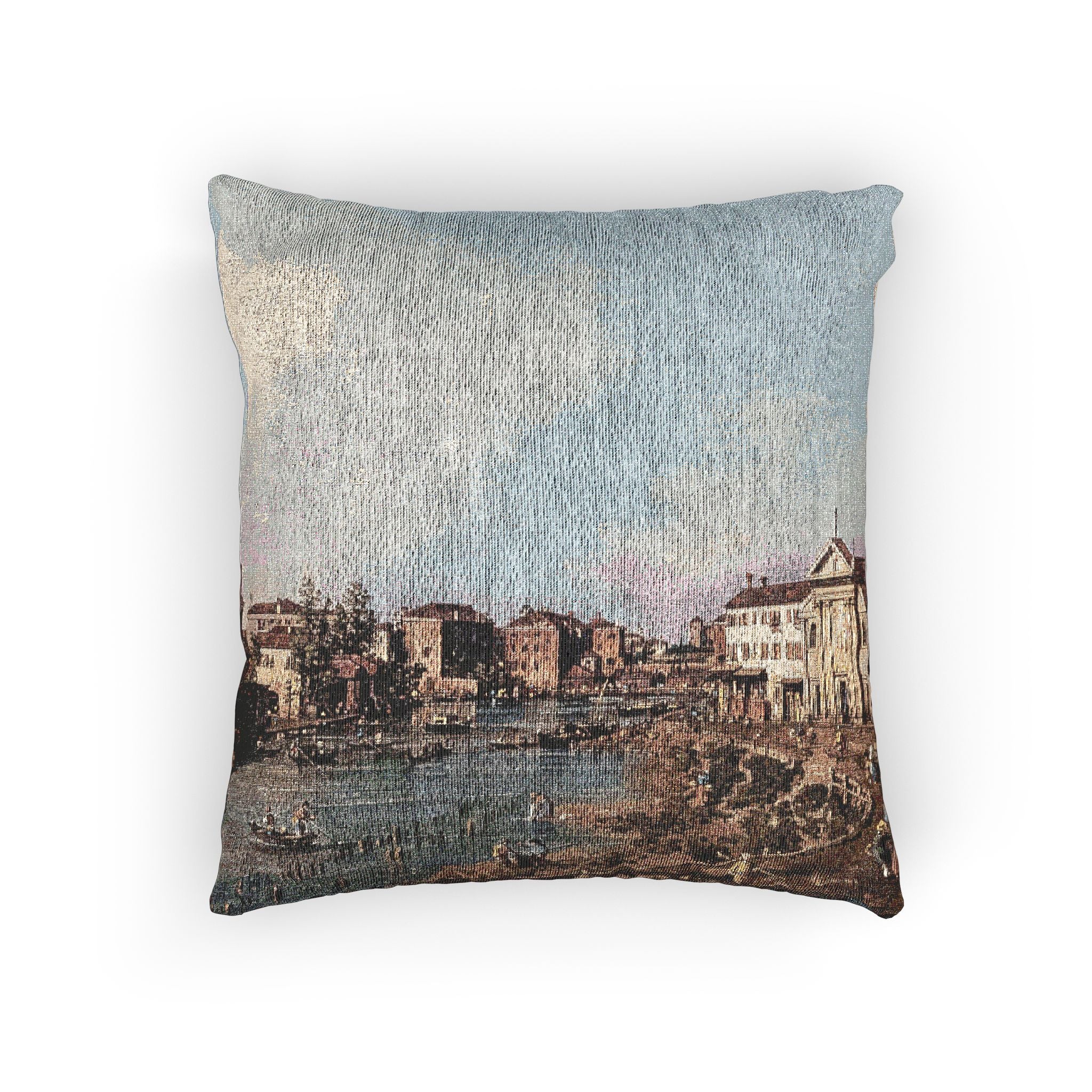 Bemberg Fondation Toulouse - Vue de Dolo - Canaletto ca 1740 - Inv 1011 | Woven Pillow