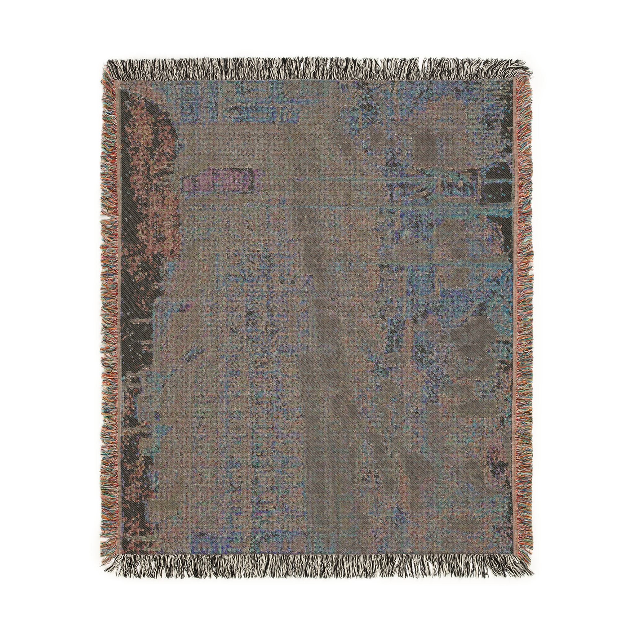 Camille Pissarro - The Place du Havre, Paris | Woven Tapestry Blanket