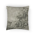 Claude Lorrain - The Flight into Egypt | Woven Pillow