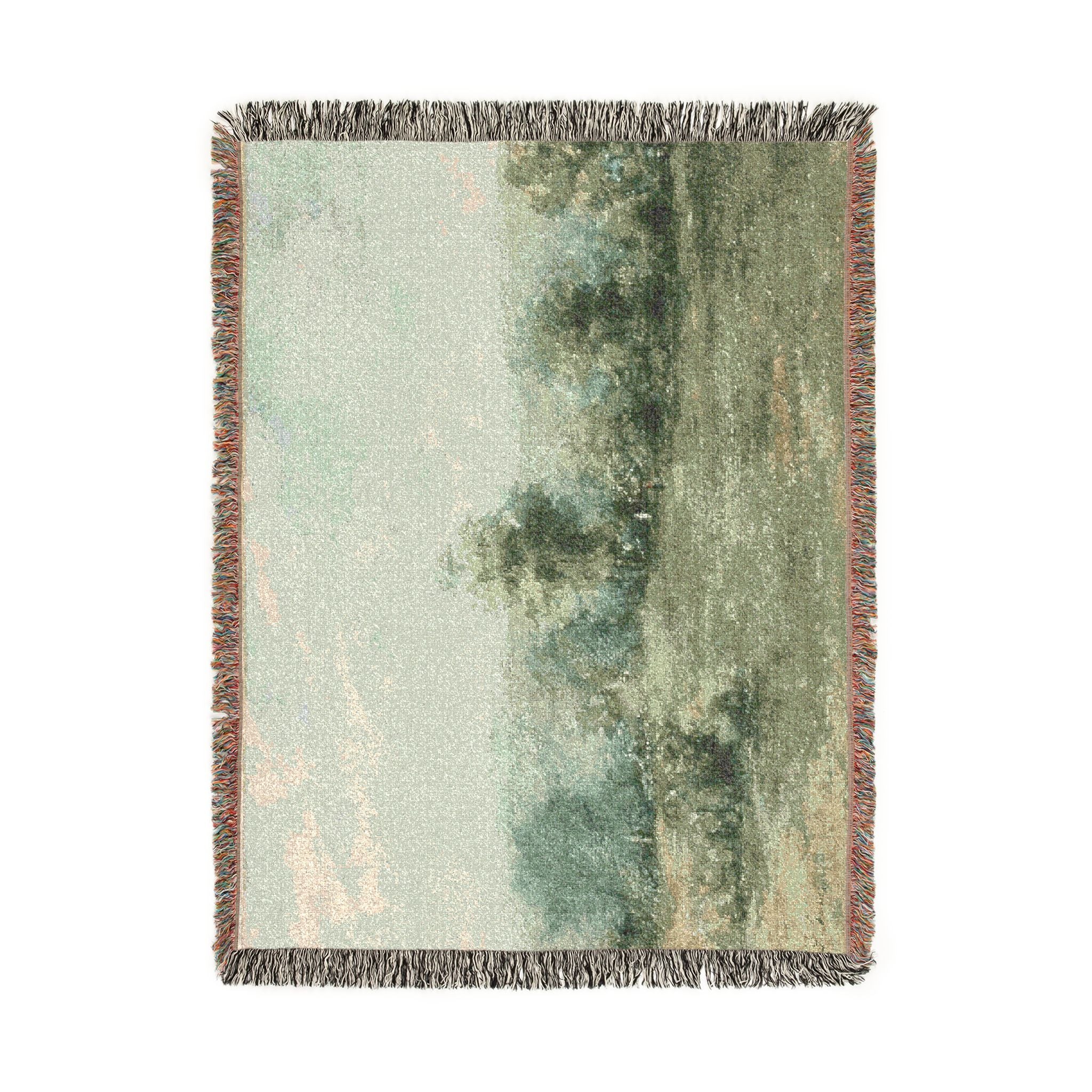 George Inness - Landscape | Woven Tapestry Blanket