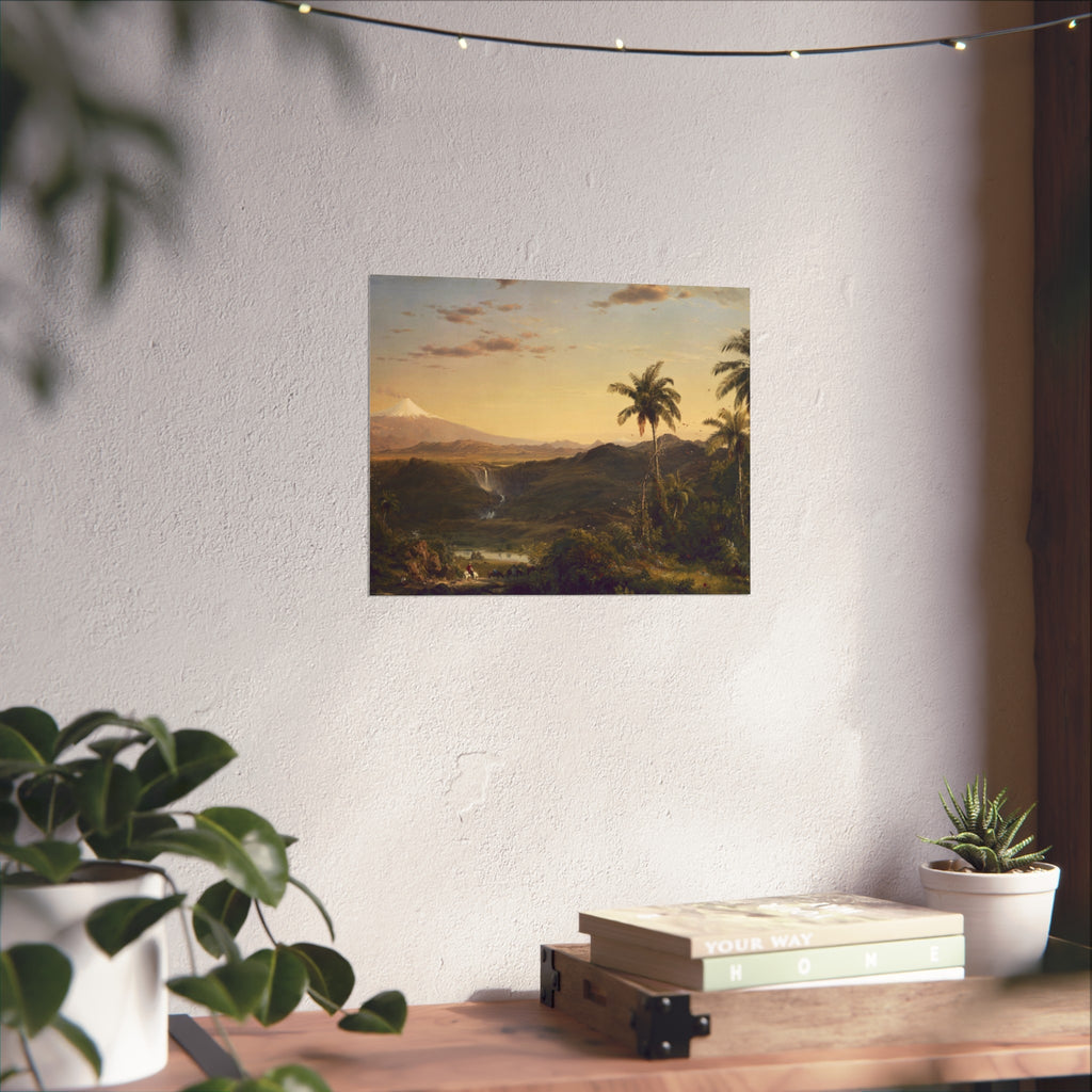 Frederic Edwin Church - View of Cotopaxi | Fine Art Poster