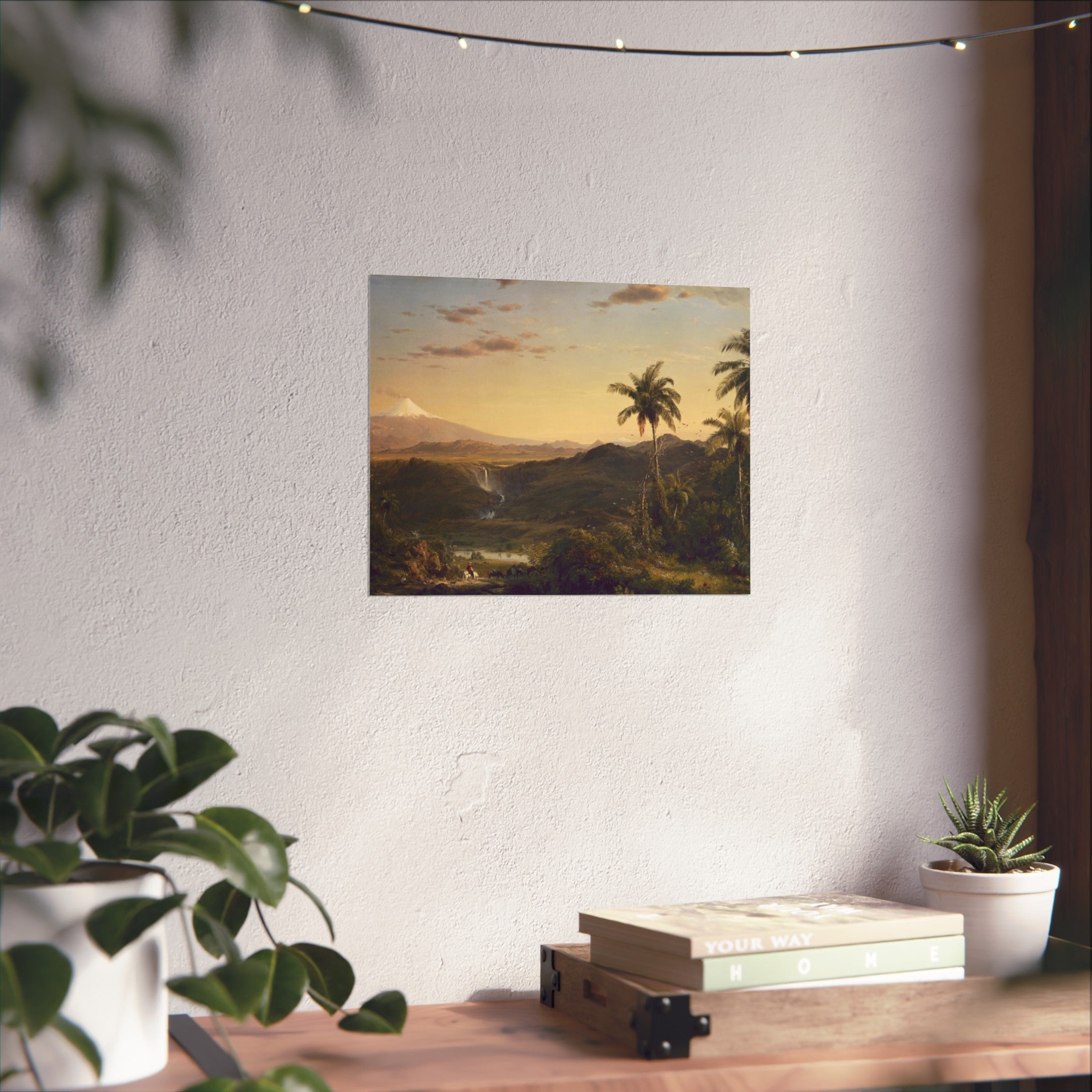 Frederic Edwin Church - View of Cotopaxi | Fine Art Poster