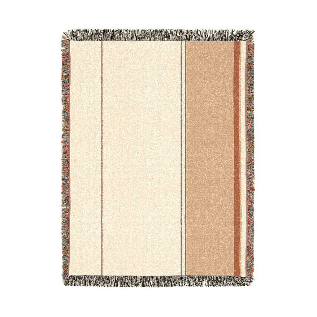 Ember Throw — Warm White · Honey · Clay