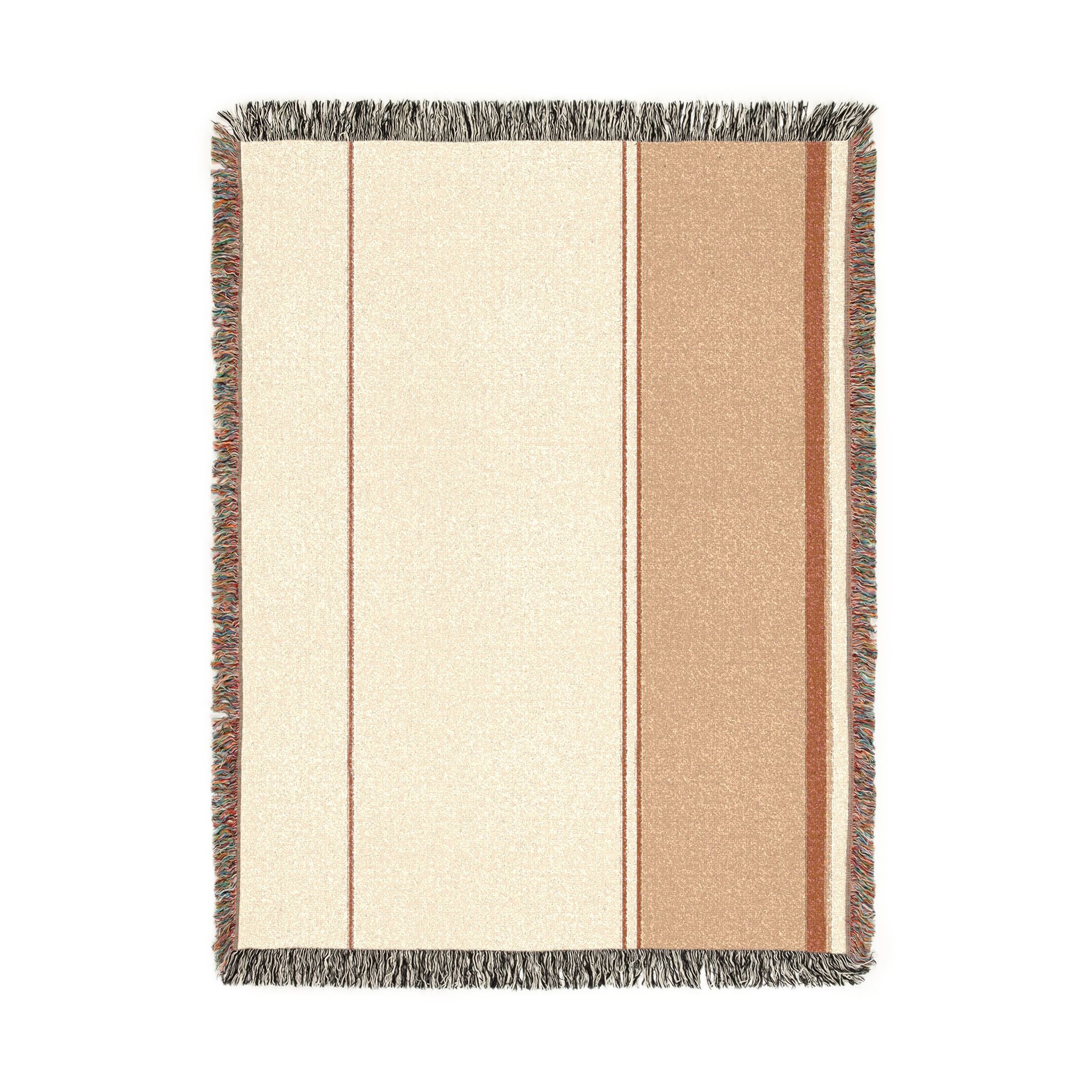 Ember Throw — Warm White · Honey · Clay