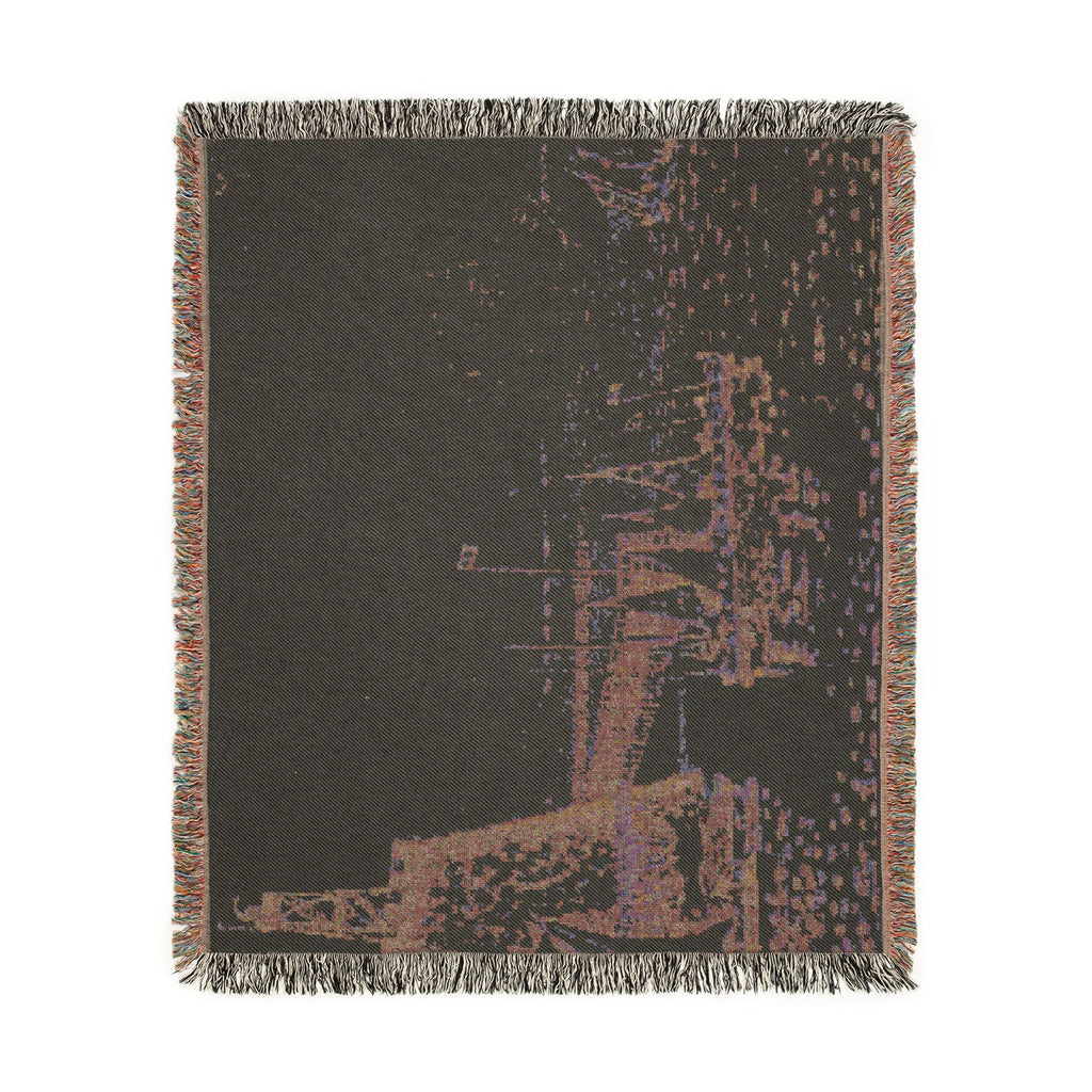 Paul Signac - Evening | Woven Tapestry Blanket