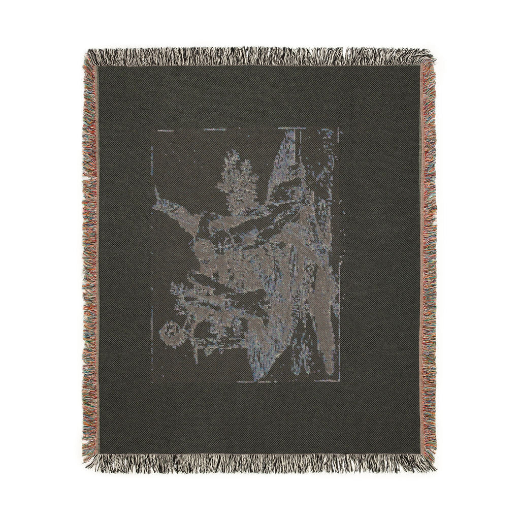 Francisco José de Goya y Lucientes - A Heroic Feat! With Dead Men!, plate 39 from The Disasters of War | Woven Tapestry Blanket
