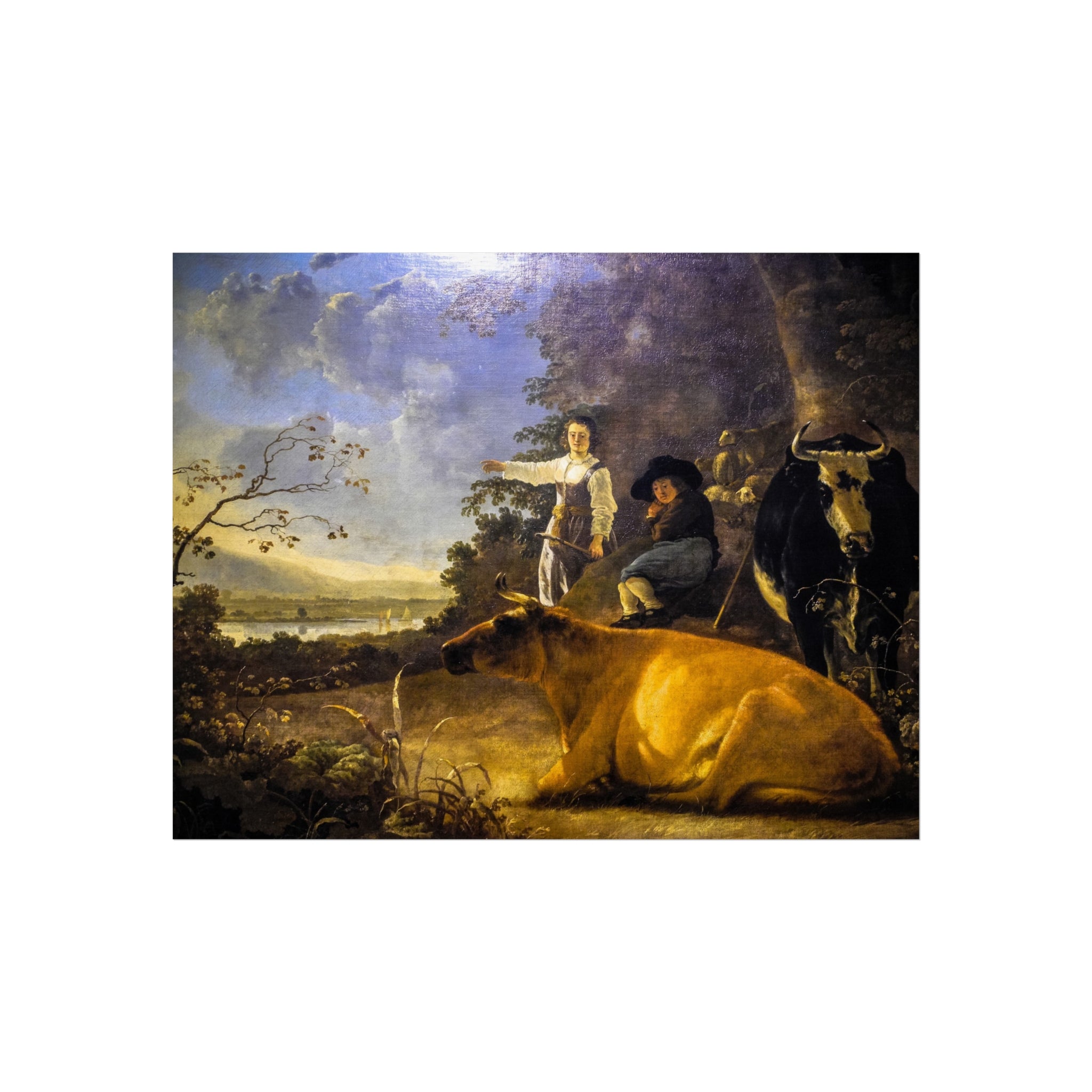 Aelbert Cuyp - Cattle with Shepherds | Fine Art Poster