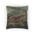 Winslow Homer - Mount Washington | Woven Pillow