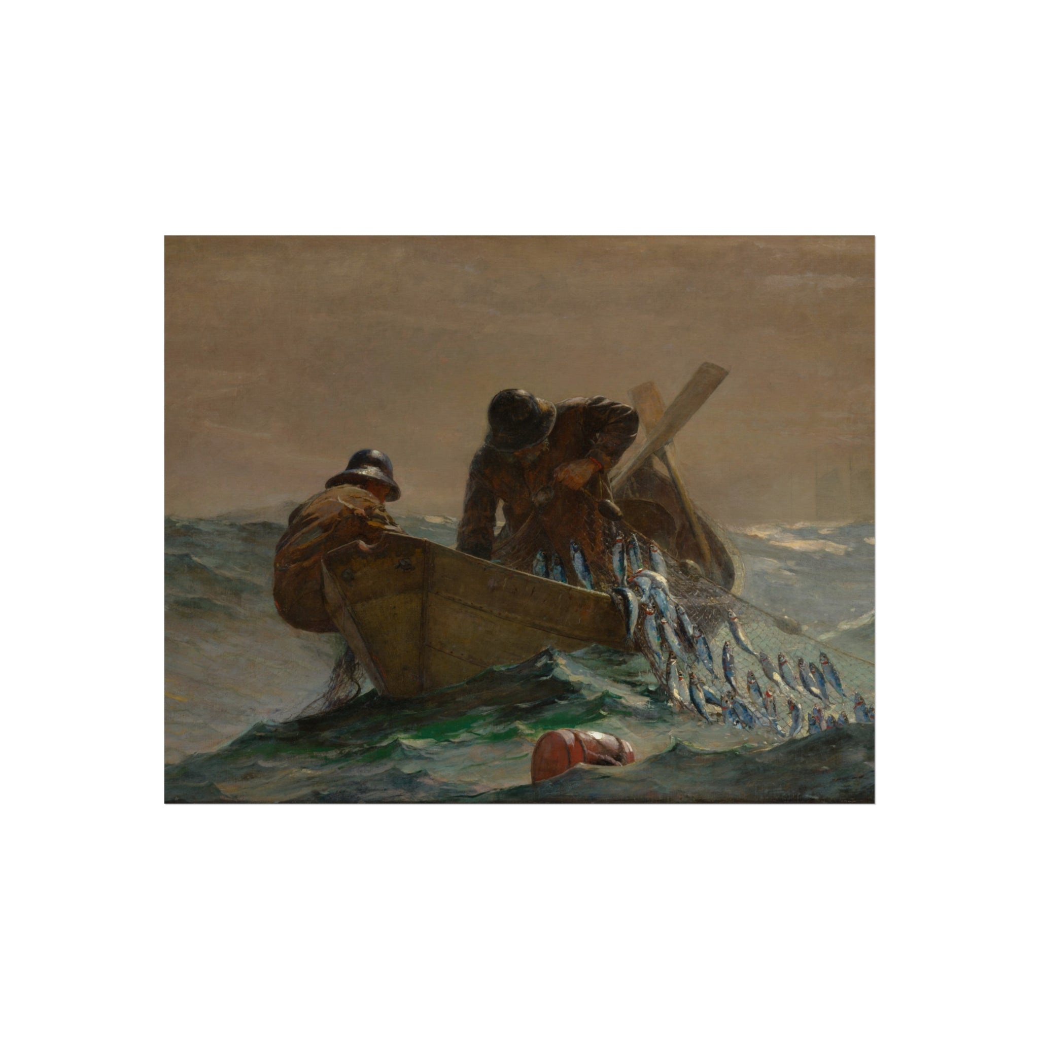 The Herring Net Winslow Homer Fine Art Poster