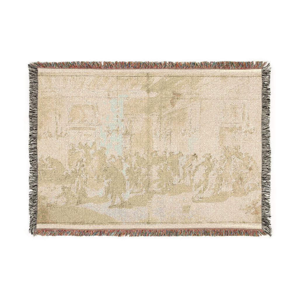 Giovanni Antonio Guardi - Il Ridotto | Woven Tapestry Blanket