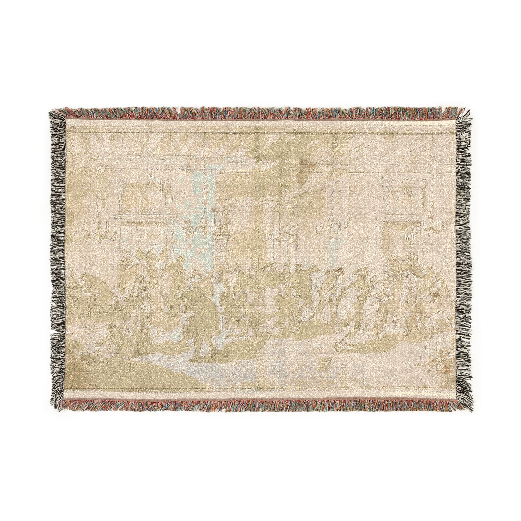 Giovanni Antonio Guardi - Il Ridotto | Woven Tapestry Blanket