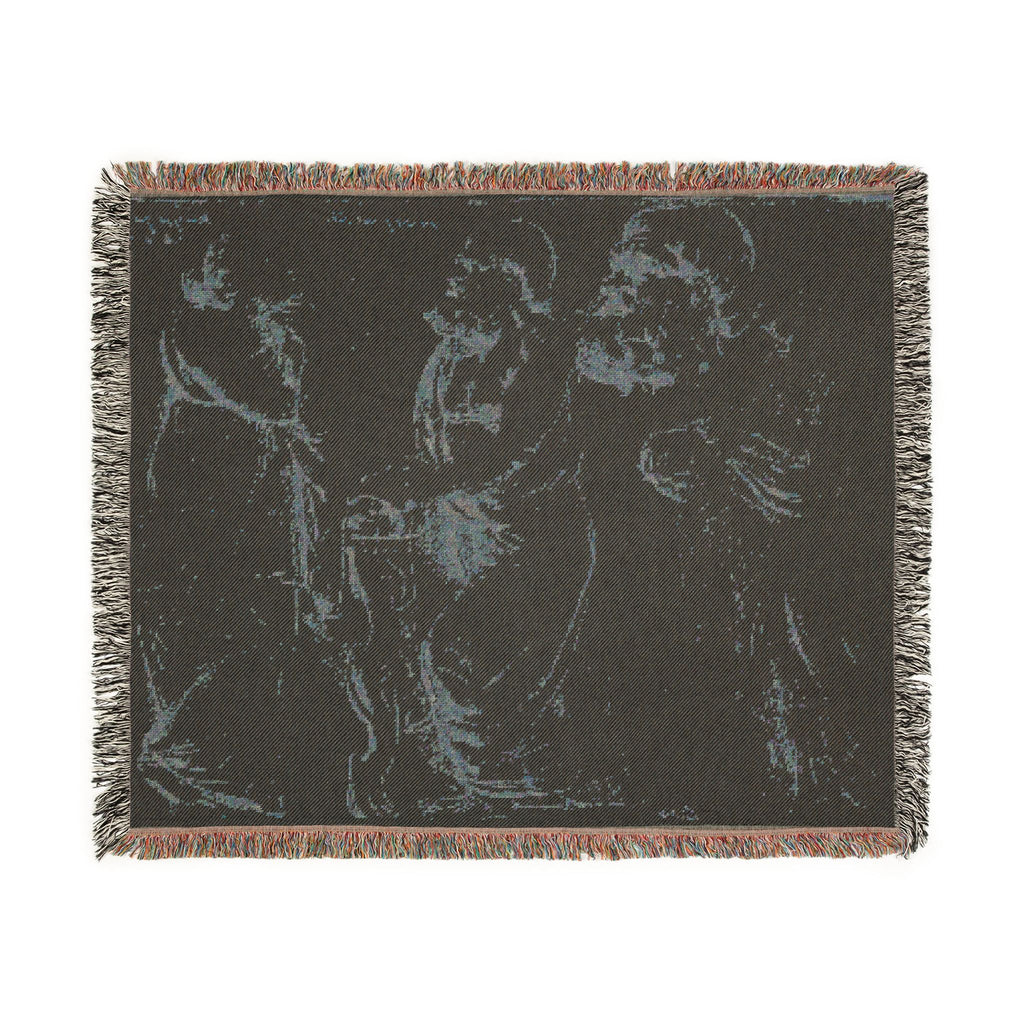 Peter Paul Rubens - Studies of a Roman Sarcophagus | Woven Tapestry Blanket