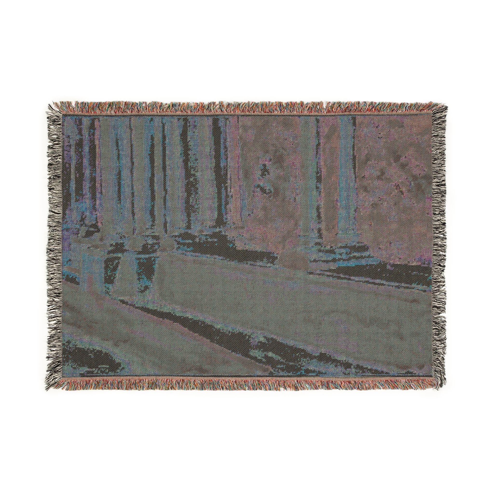 John Singer Sargent - Tarragona Terrace and Garden | Woven Tapestry Blanket