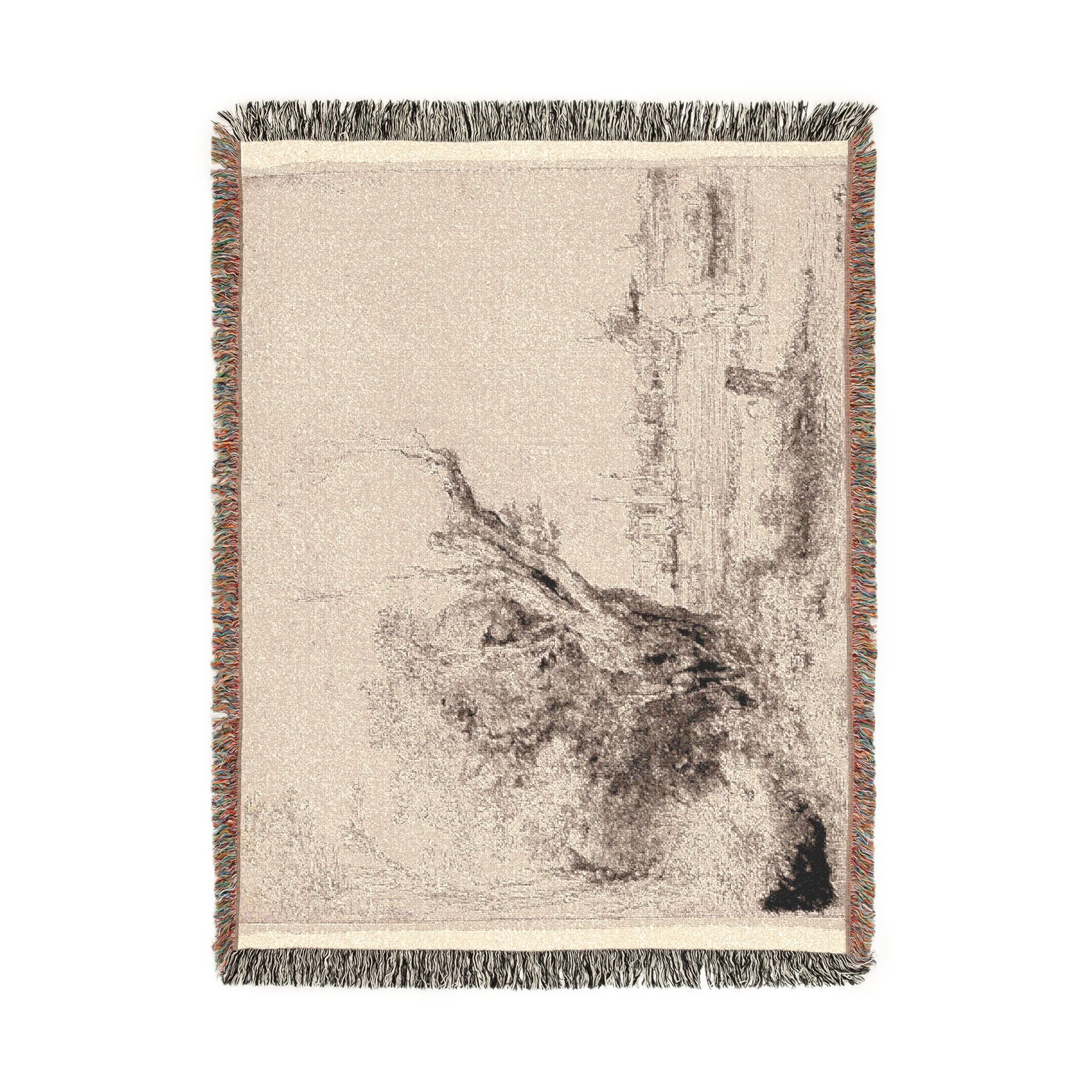 Rembrandt van Rijn - The Omval | Woven Tapestry Blanket