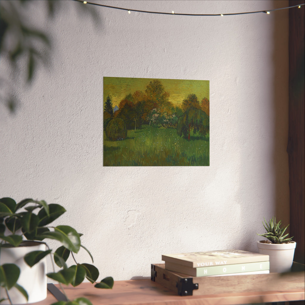 Vincent van Gogh - The Poet's Garden | Fine Art Poster