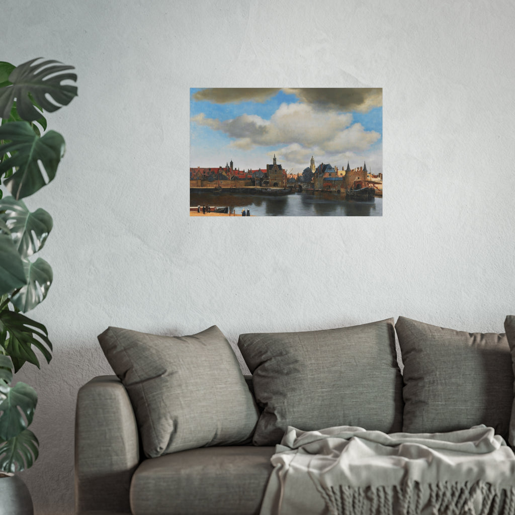 View of Delft, by Johannes Vermeer | Fine Art Poster