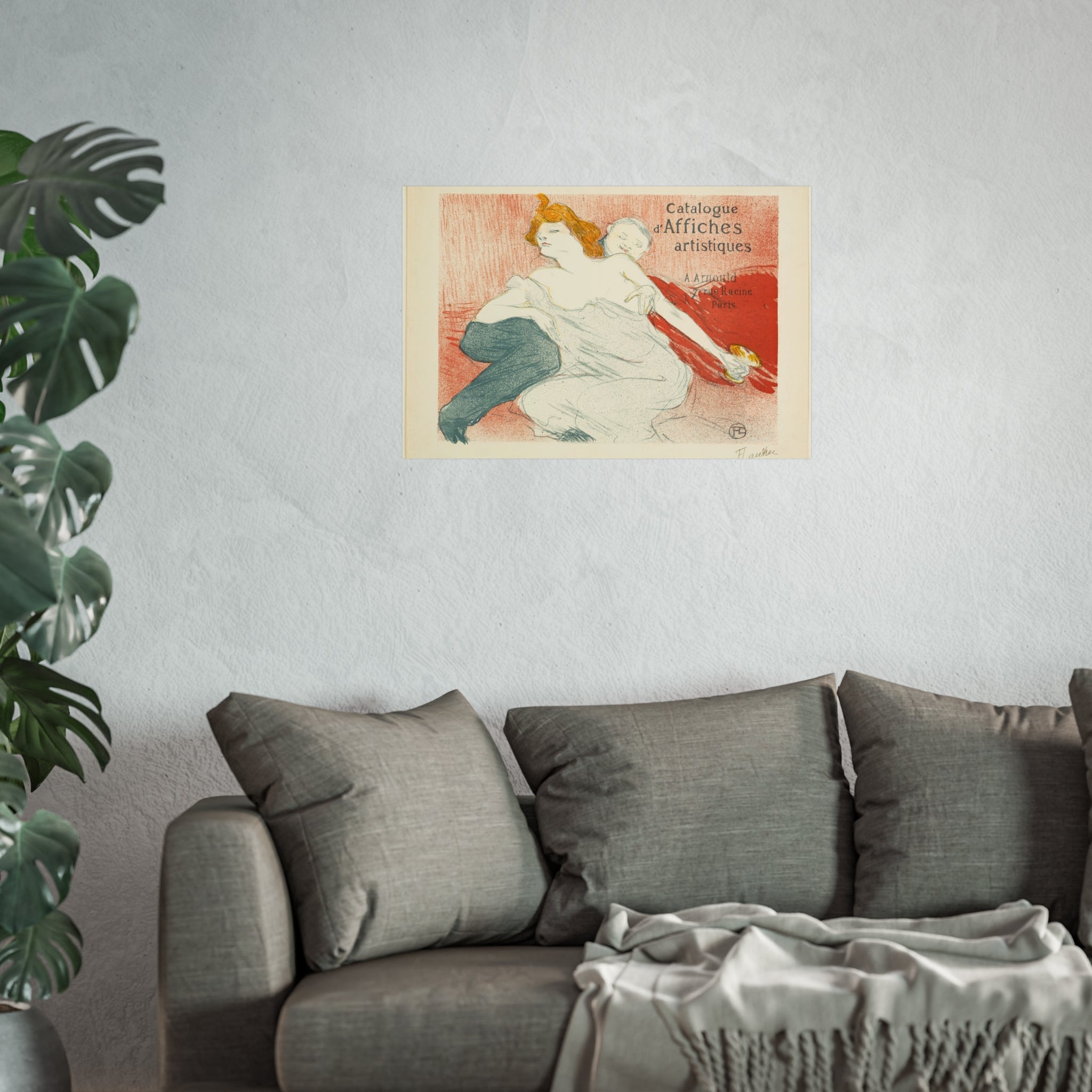 Henri de Toulouse-Lautrec - Debauchery (second plate) | Fine Art Poster