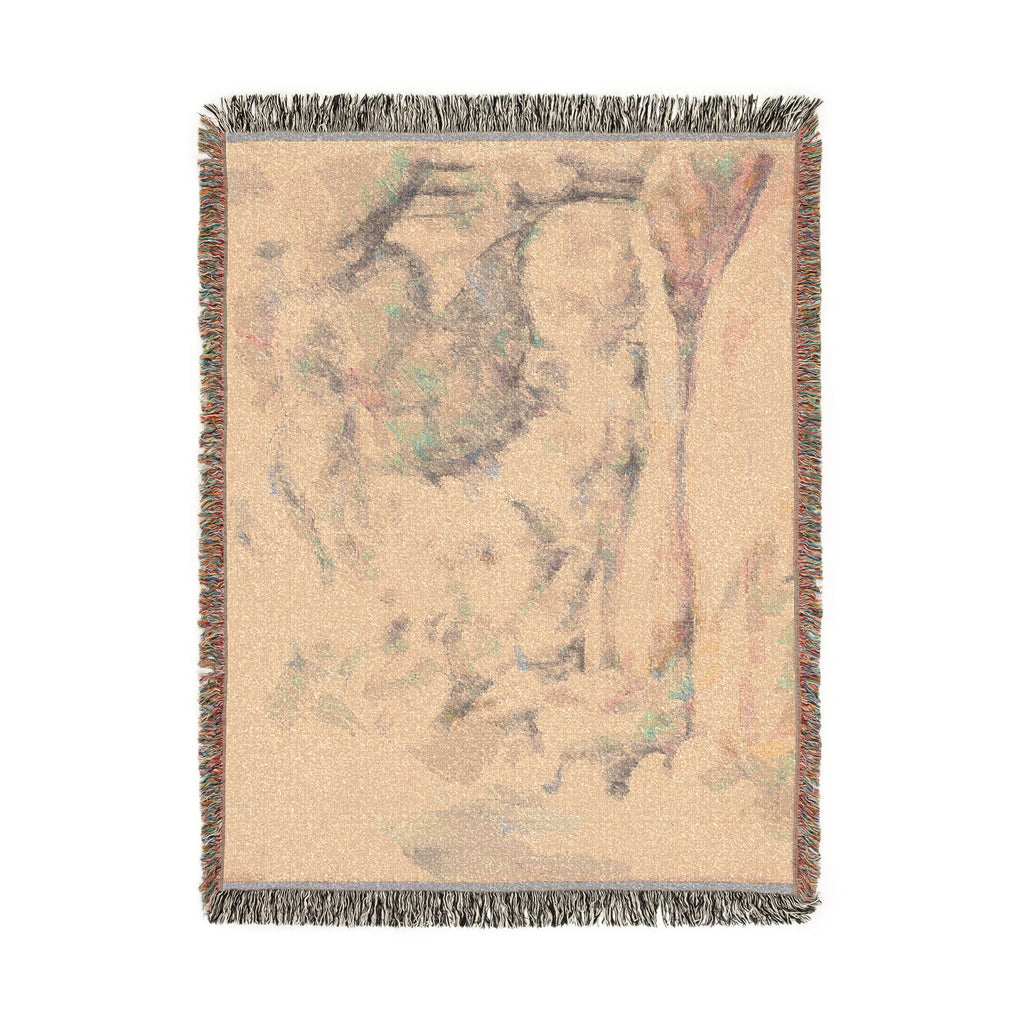 Paul Cezanne - Road in Provence | Woven Tapestry Blanket