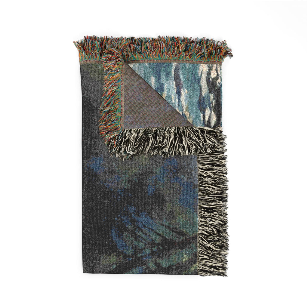 Winslow Homer - The Rapids, Hudson River, Adirondacks | Woven Tapestry Blanket