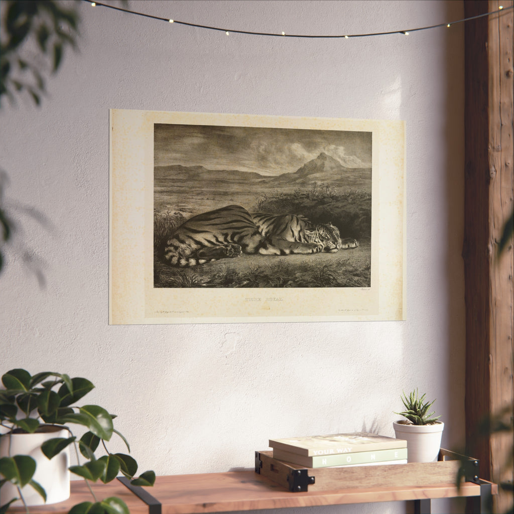 Eugène Delacroix - Bengal Tiger | Fine Art Poster