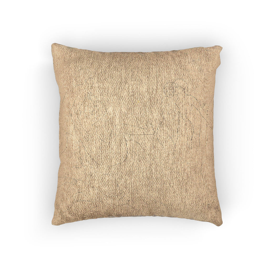 Pierre-Auguste Renoir - Bathers in a Forest | Woven Pillow