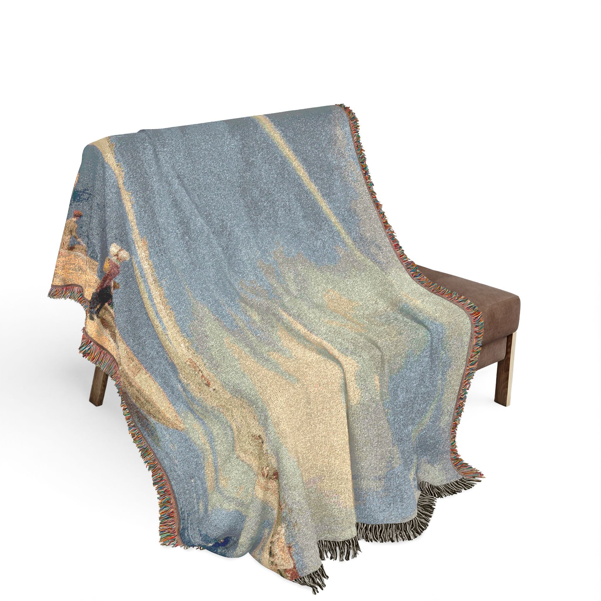 An April Shower J. M. W. Turner Tapestry Blanket