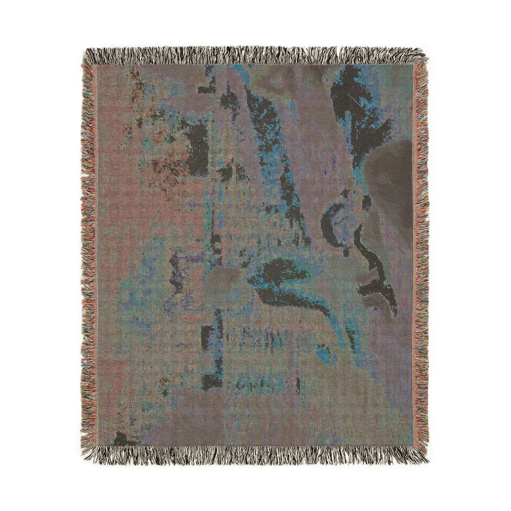 Georges Seurat - Final Study for Bathers at Asnières | Woven Tapestry Blanket