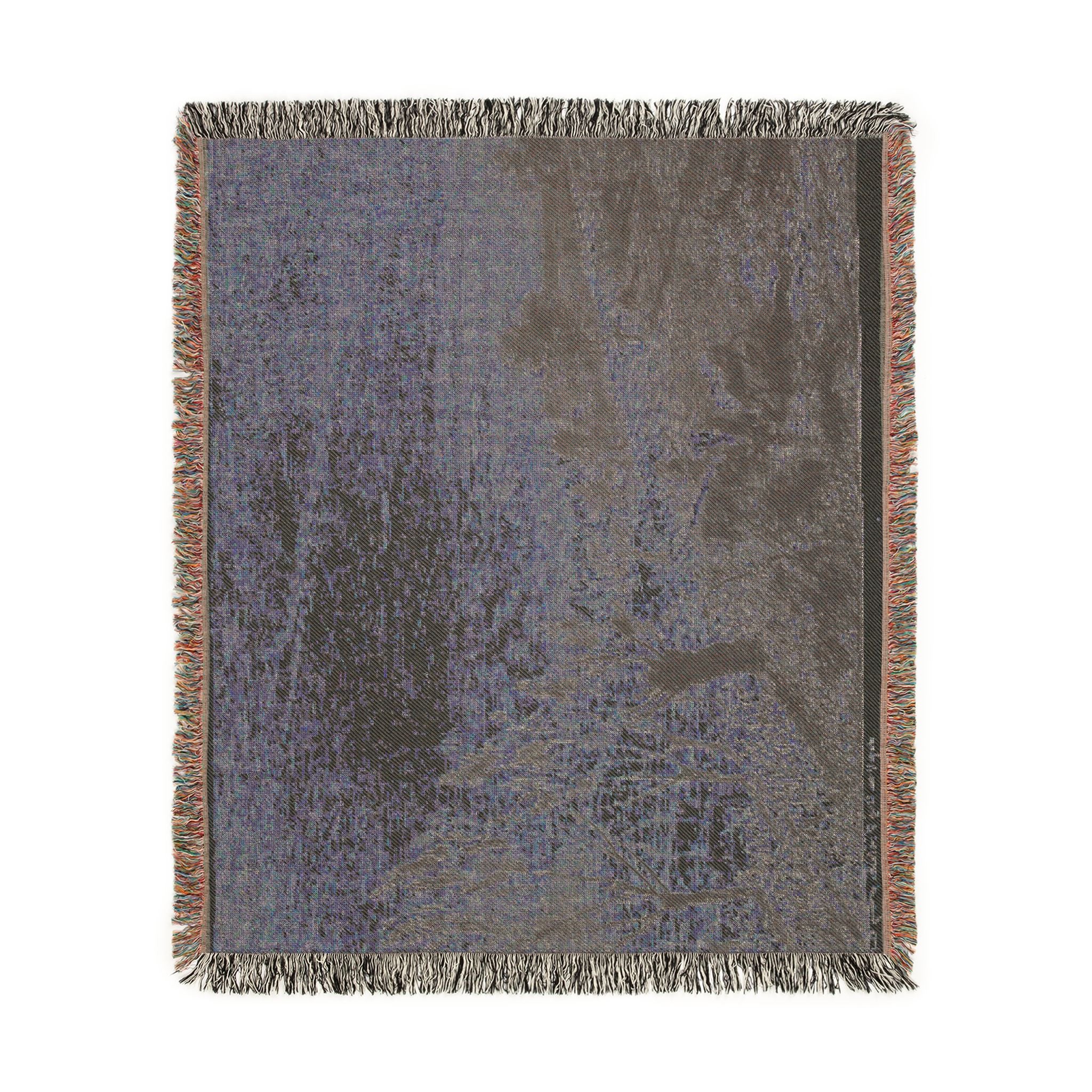 Charles François Daubigny - Sunrise | Woven Tapestry Blanket