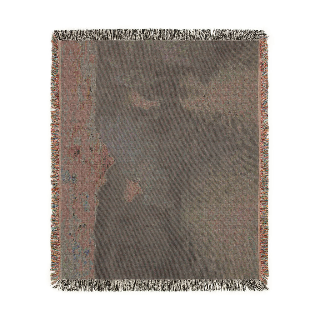 Claude Monet - Rocks at Port-Goulphar, Belle-Île | Woven Tapestry Blanket