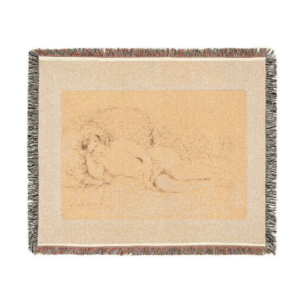 Pierre-Auguste Renoir - Reclining Nude | Woven Tapestry Blanket