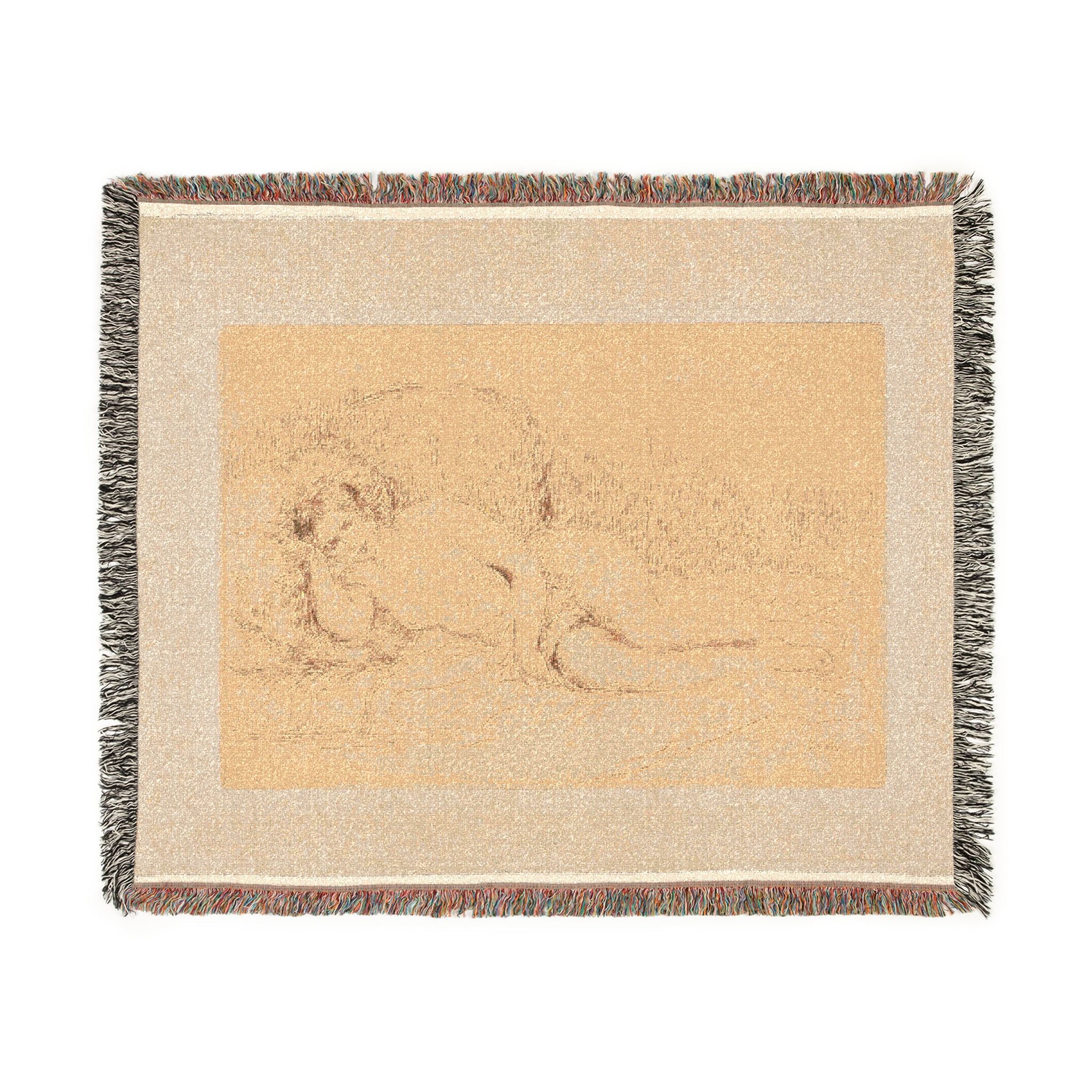 Pierre-Auguste Renoir - Reclining Nude | Woven Tapestry Blanket
