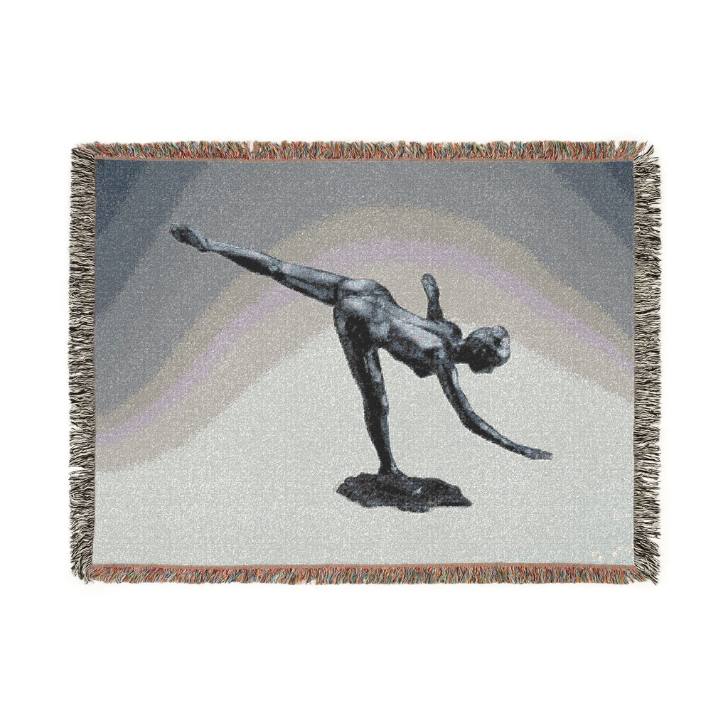 Hilaire Germain Edgar Degas - Arabesque | Woven Tapestry Blanket