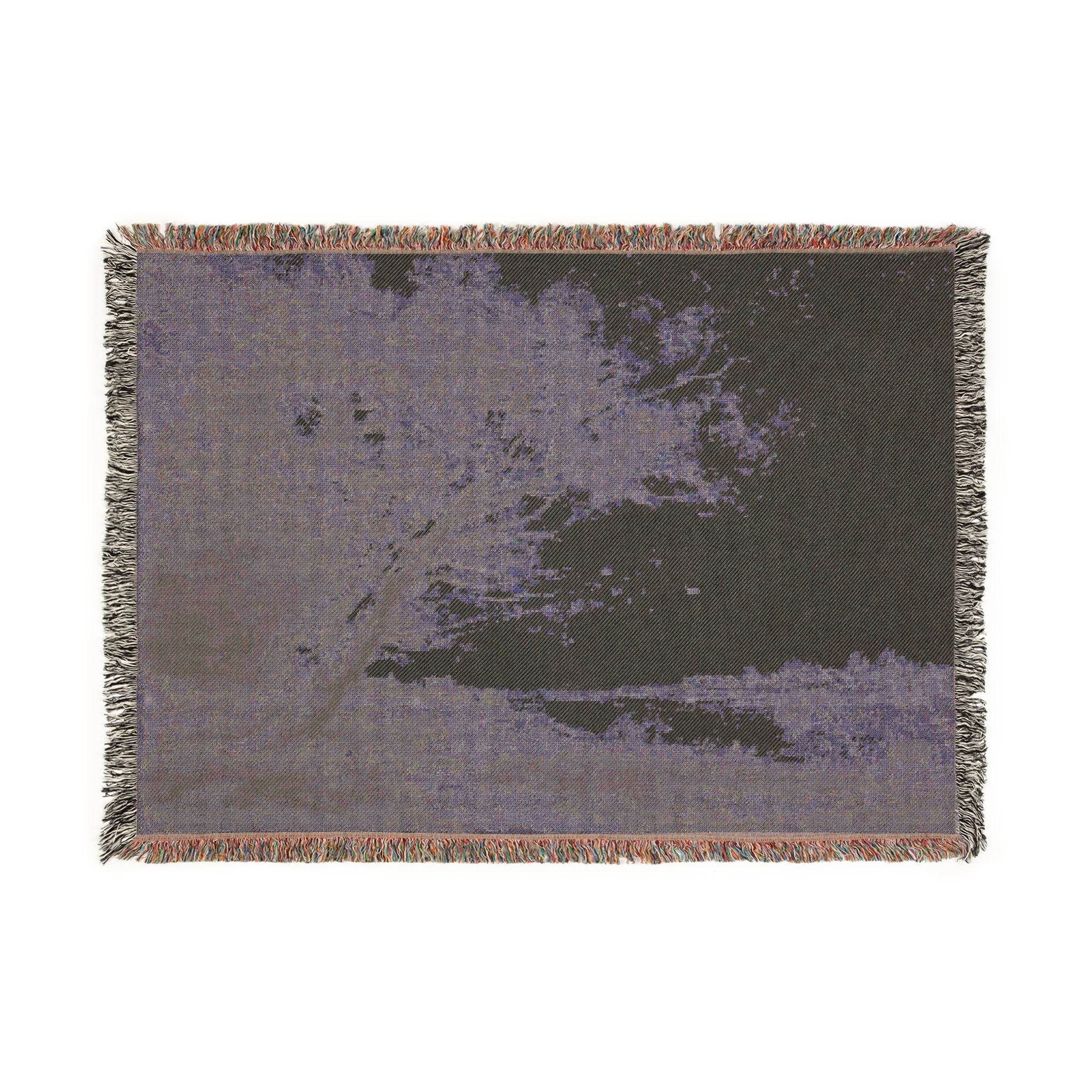 Jean Baptiste Camille Corot - Bent Tree by the Water | Woven Tapestry Blanket