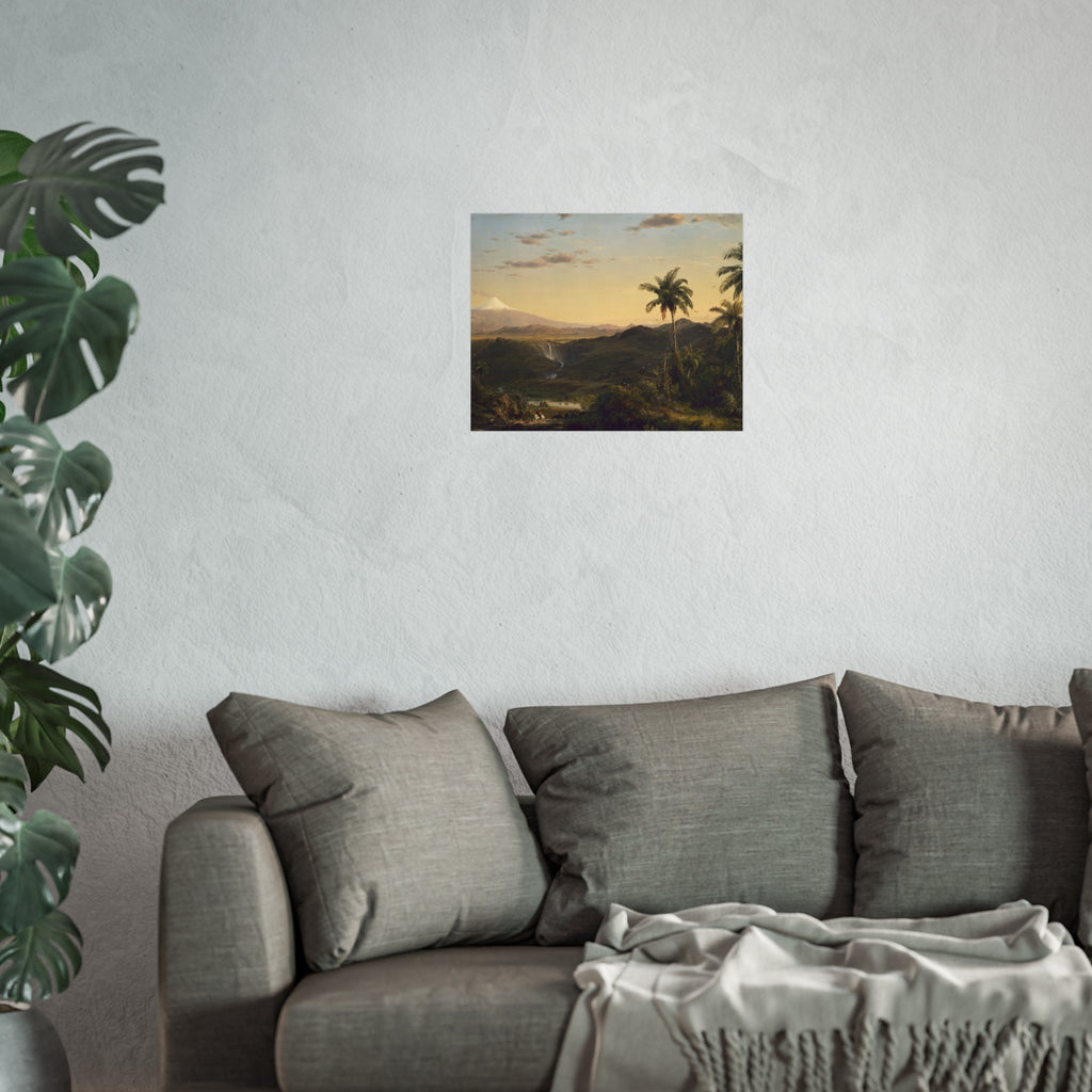Frederic Edwin Church - View of Cotopaxi | Fine Art Poster