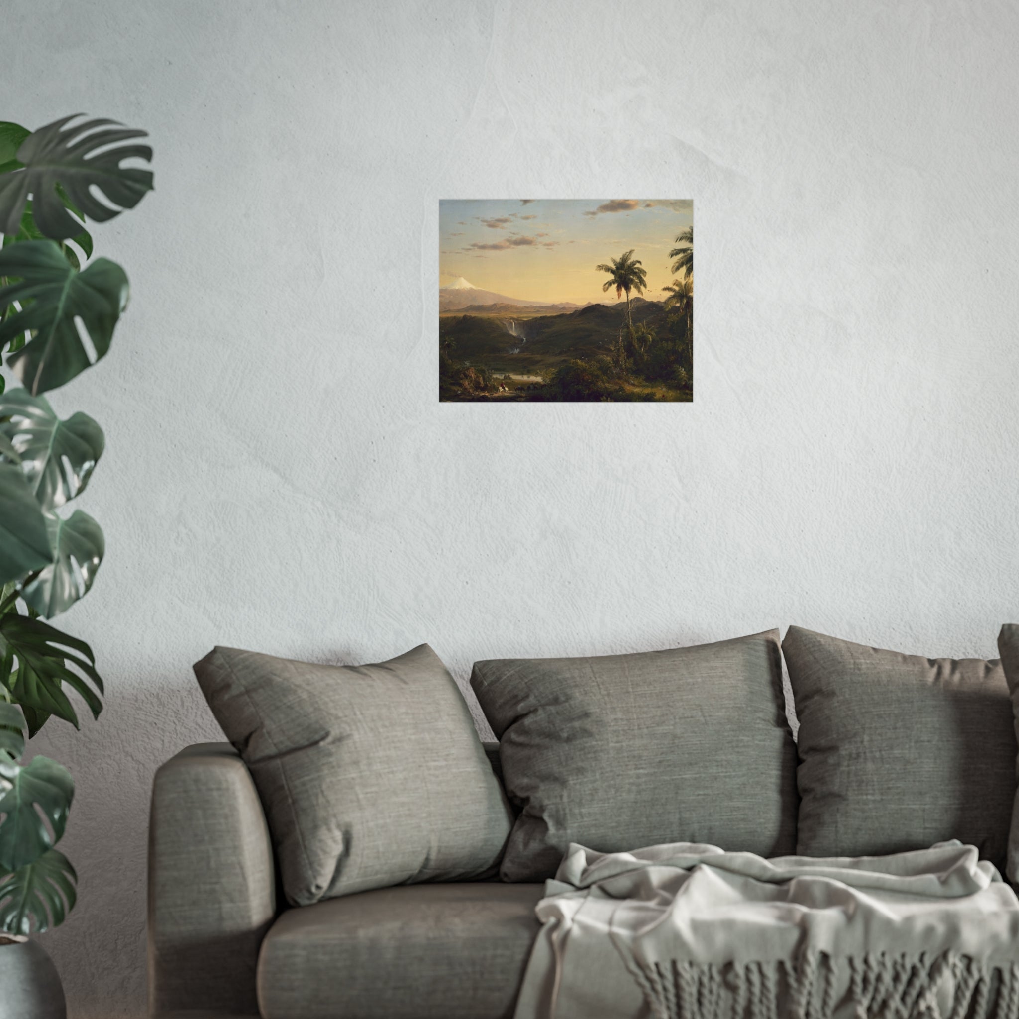 Frederic Edwin Church - View of Cotopaxi | Fine Art Poster