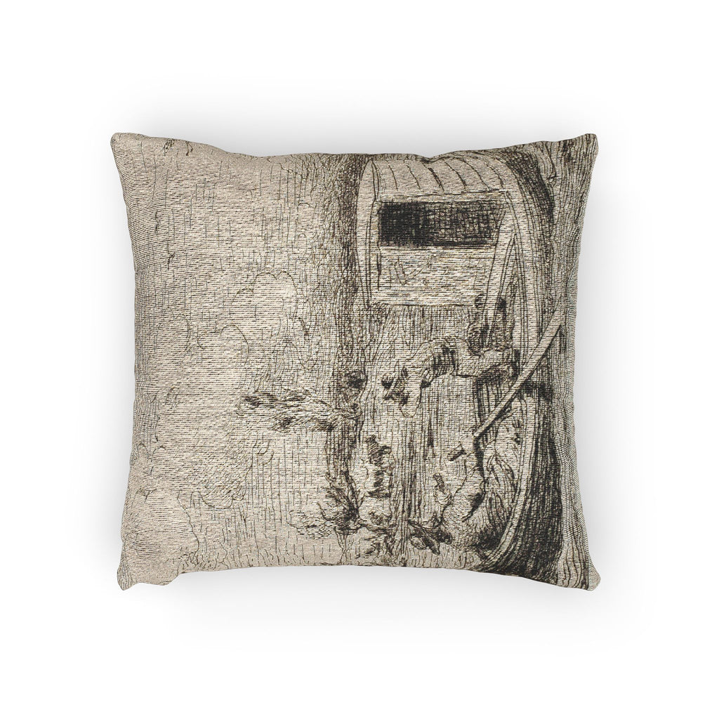 Charles François Daubigny - Cambronne's Word | Woven Pillow