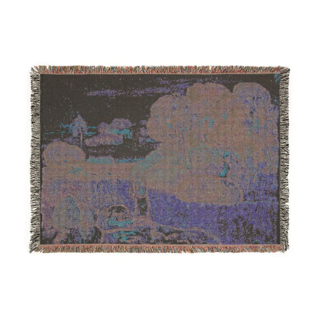 Paul Gauguin - Tahitian Landscape | Woven Tapestry Blanket