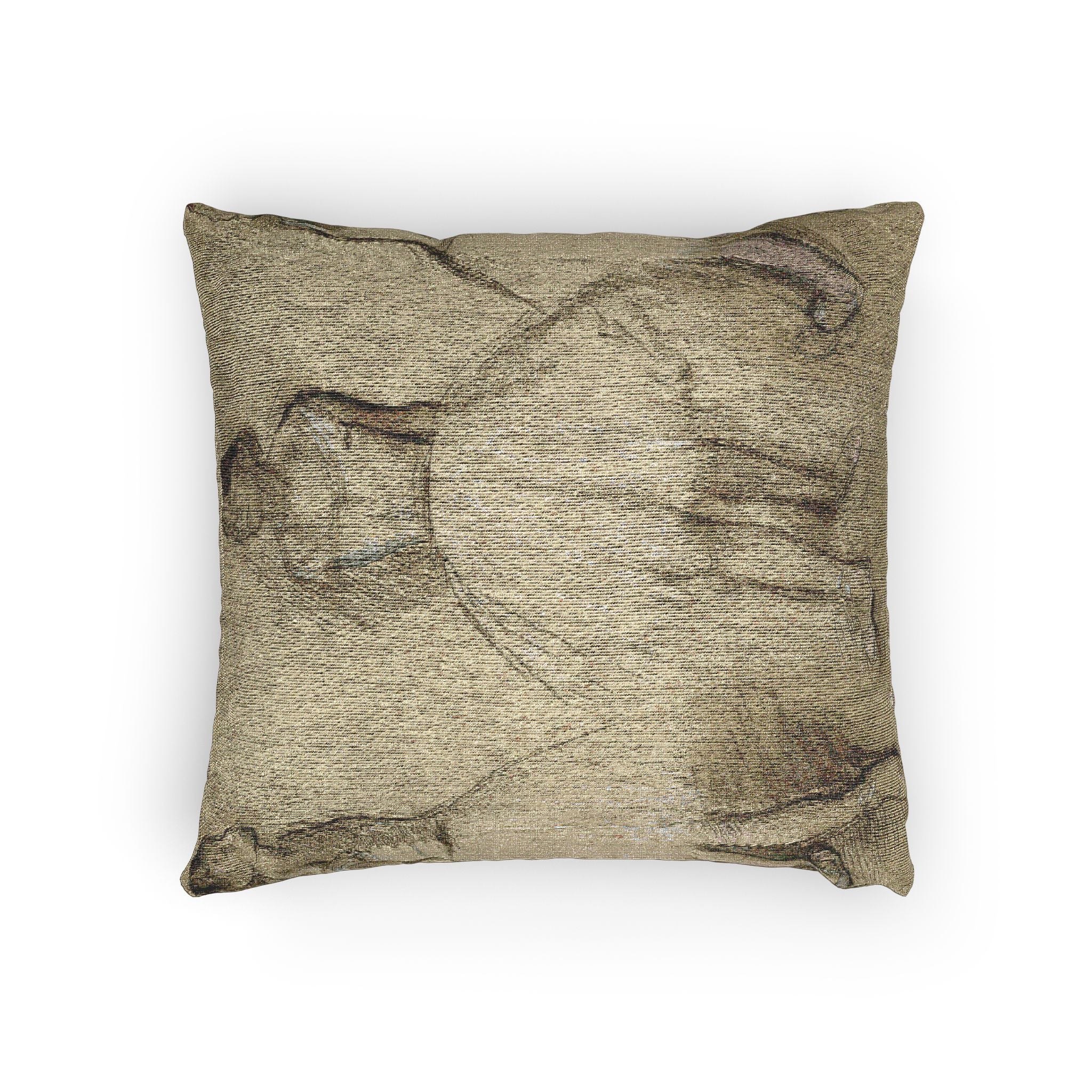 Hilaire Germain Edgar Degas - Three Studies of a Dancer in Fourth Position | Woven Pillow