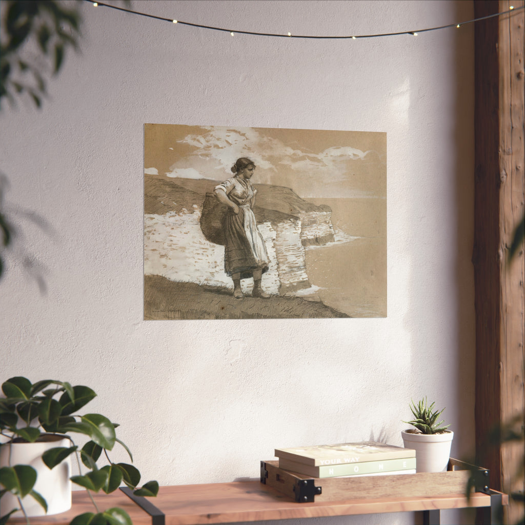 Winslow Homer - Flamborough Head, England | Fine Art Poster