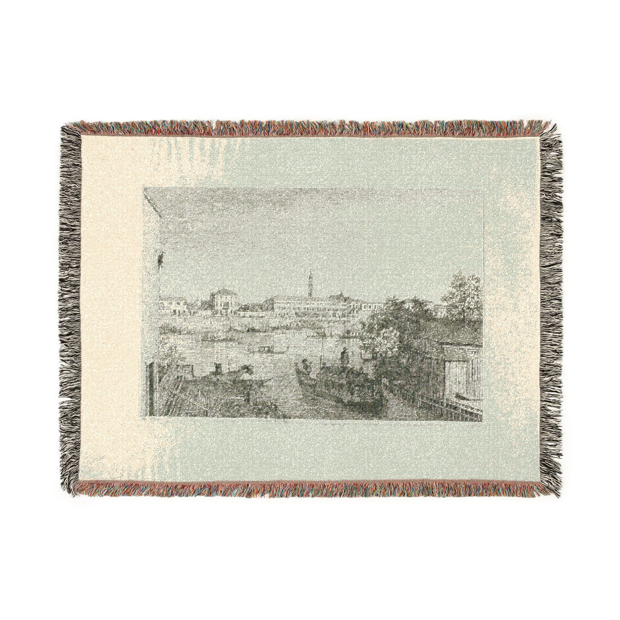 Canaletto - Ale Porto del Dolo | Woven Tapestry Blanket