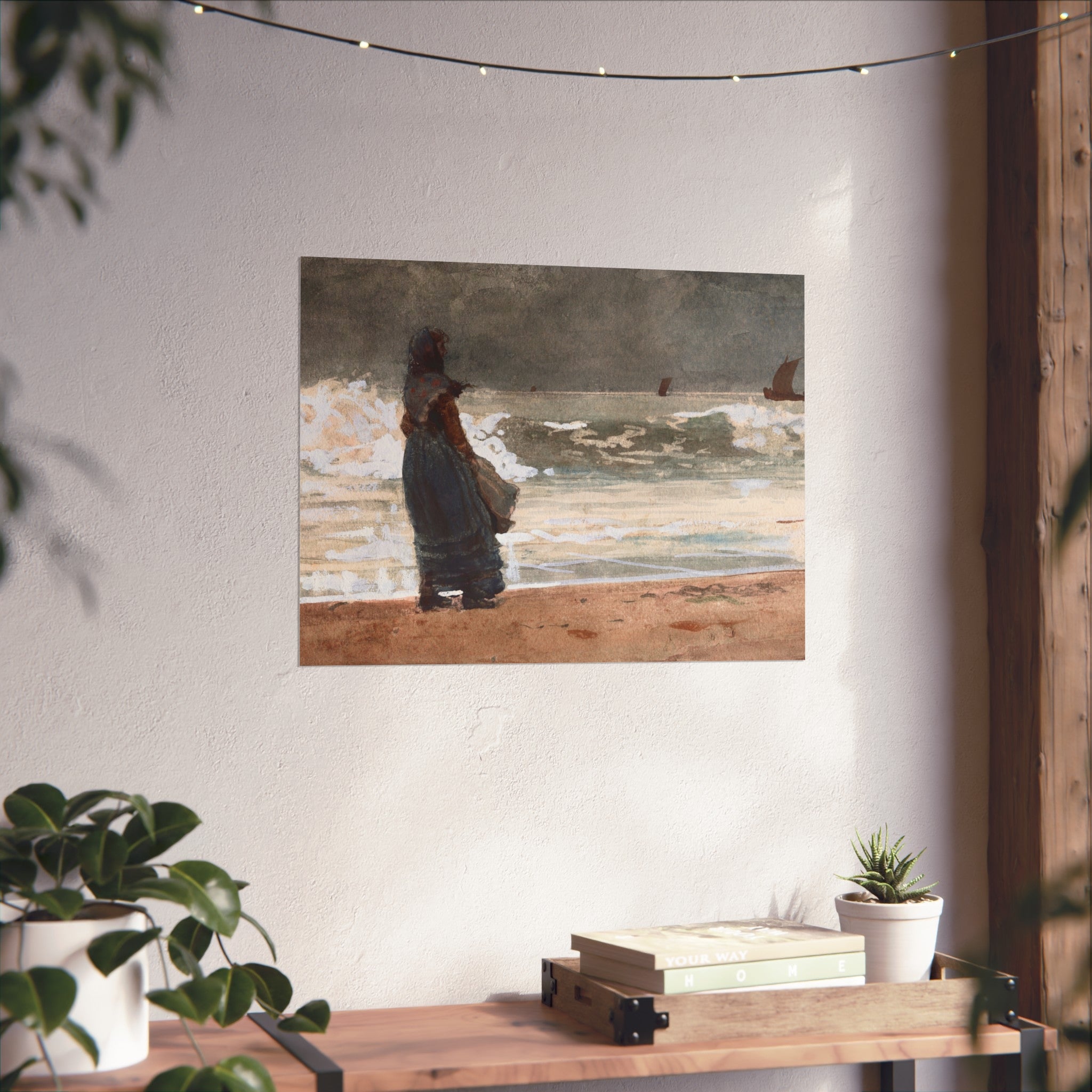 Winslow Homer - The Watcher, Tynemouth | Fine Art Poster