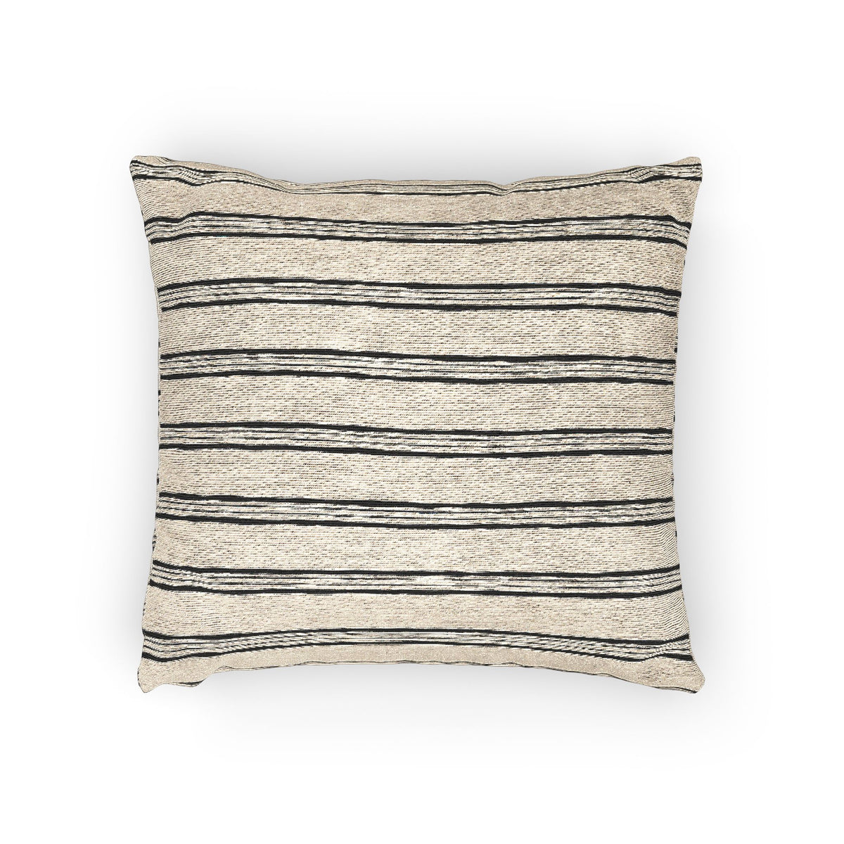 Inkwell Ticking Stripe Woven Pillow