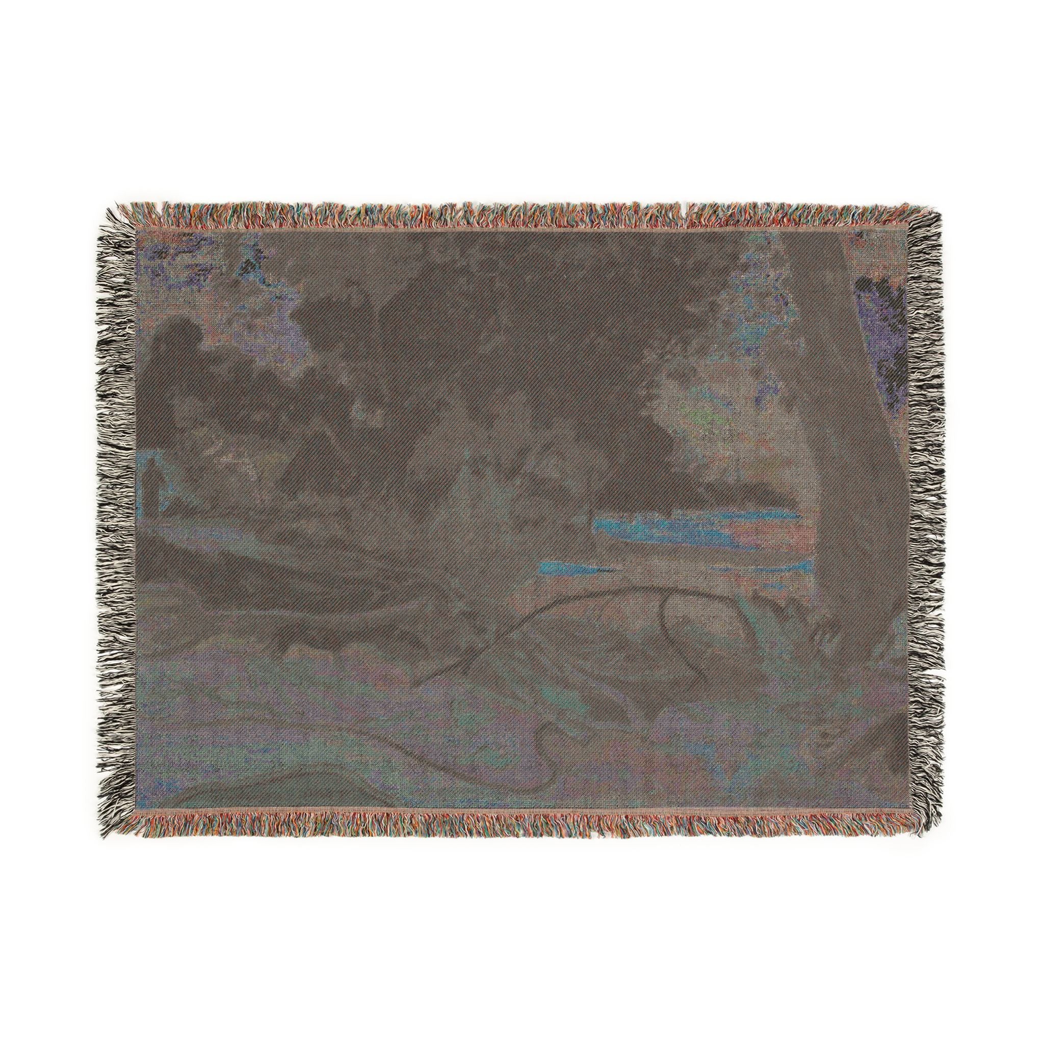 Paul Gauguin - Te burao (The Hibiscus Tree) | Woven Tapestry Blanket