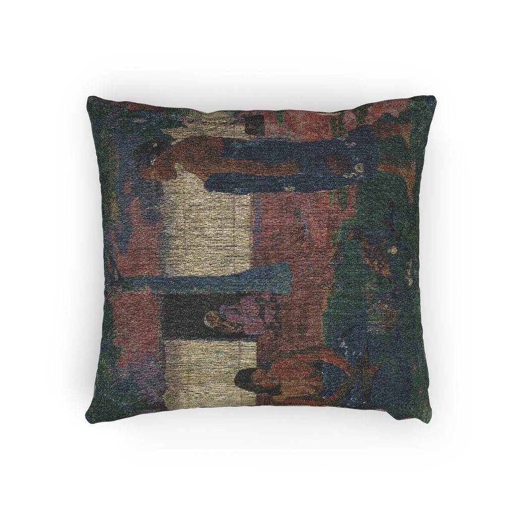 Paul Gauguin - No te aha oe riri (Why Are You Angry ) | Woven Pillow