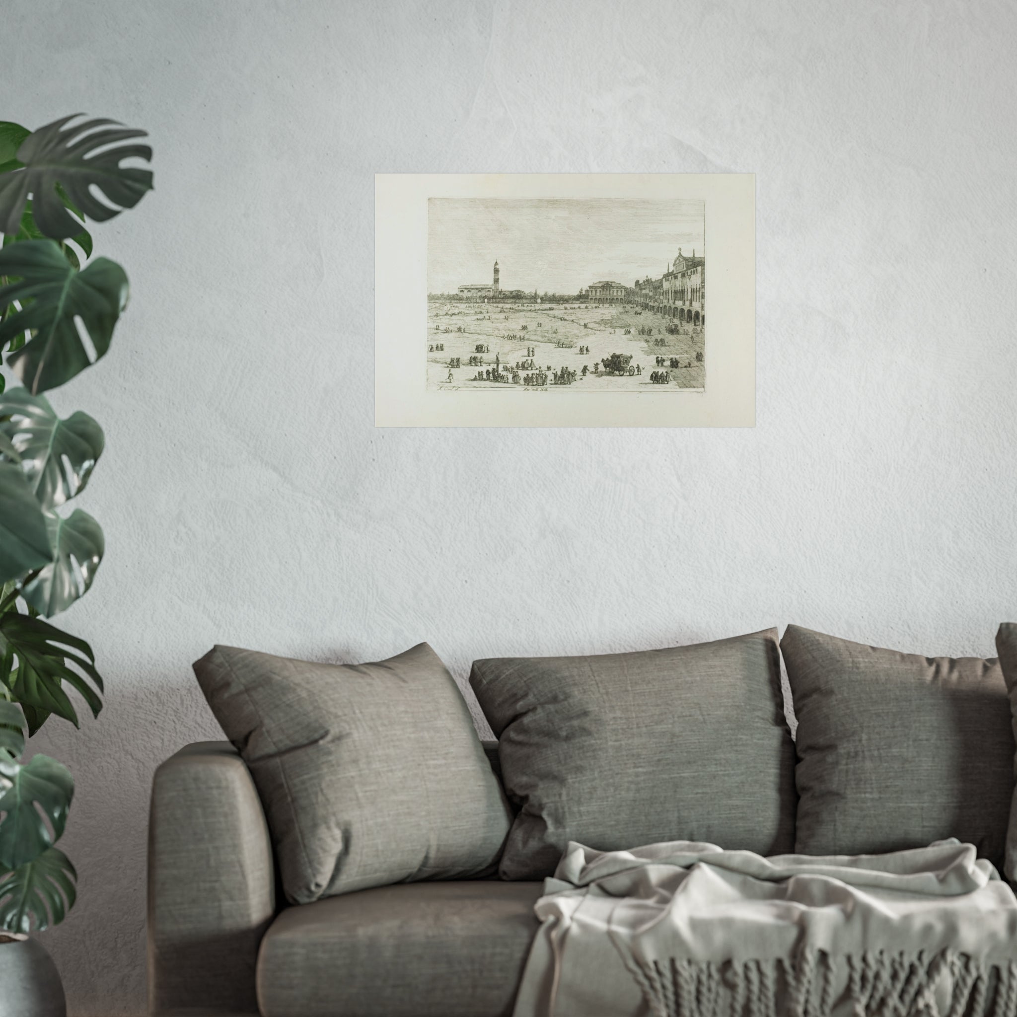 Canaletto - Prà della Valle, from Vedute | Fine Art Poster